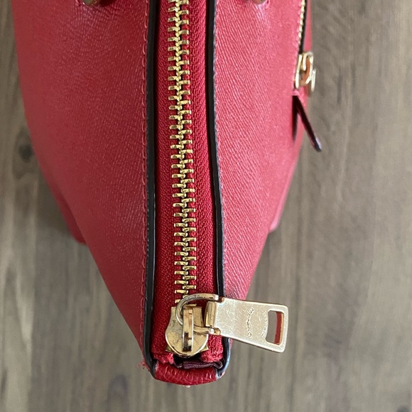 Coach Red Gallery Tote Bag 79608 - Picture 8 of 13